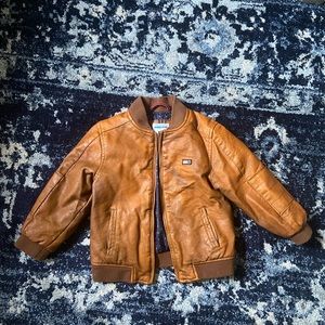 Mayoral Faux Leather Jacket